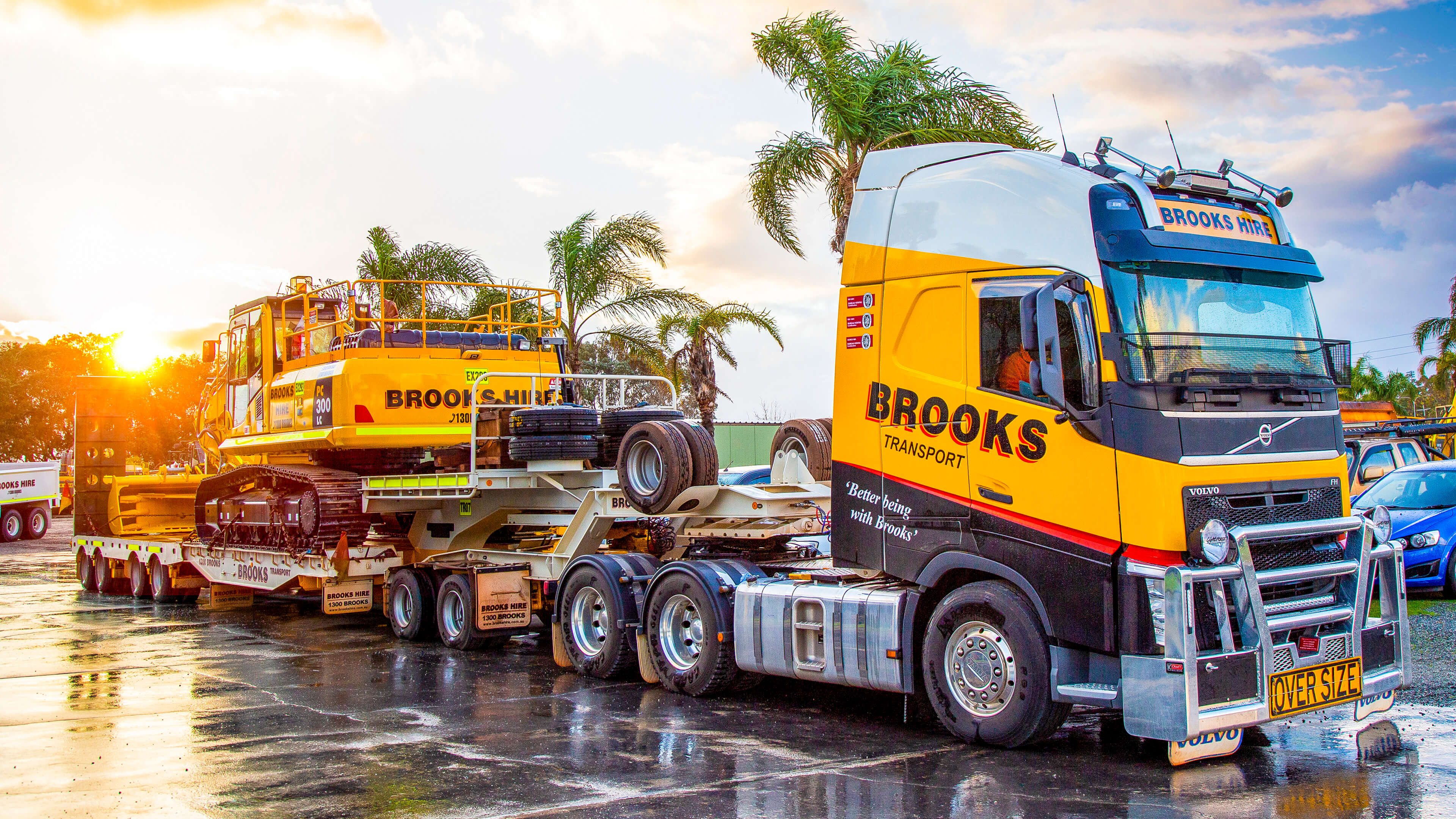 WHAT'S ON THE TRUCK TODAY? Brooks Transport